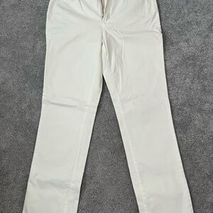Charter Club Women's Ivory Straight Leg Pants